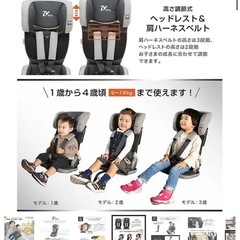 超コンパクトチャイルド(ジュニア)シート⭐︎トラベルベストEVOの画像