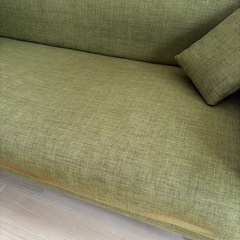 ソファ　緑色の画像