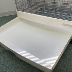 【美品】三晃商会 イージーホーム60 ケージ　ハイメッシュ ホワイトの画像