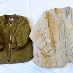 子供用ジャケット2点 80cm &100〜110の画像