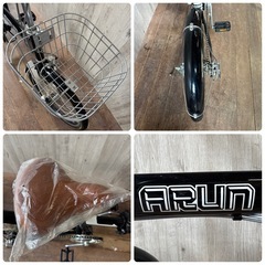 未使用 ARUN OTOMO 20インチ 折りたたみ自転車 SCB 6段変速 オオトモ アラン 折畳み自転車 折り畳み自転車 折畳自転車の画像