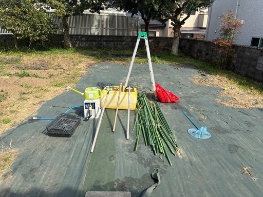 苗付けの前に！家庭菜園用農具一式