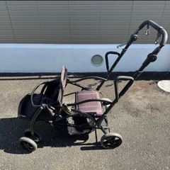 2人乗りベビーカー、おまるセットの画像