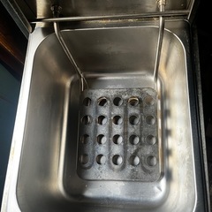 中古　業務用電気フライヤー（6㍑くらい）の画像