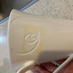 Wedgwoodの白のコーヒーカップ２つの画像