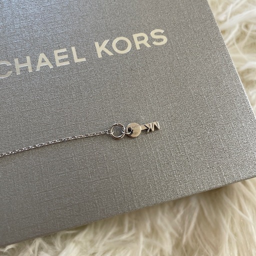 【未使用品】MICHEAL KORS マイケルコース Ag925 シルバーネックレス シルバー ネックレス