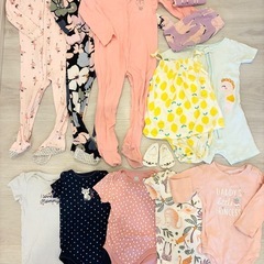 1-2歳女の子海外服まとめての画像