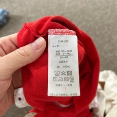 カバーオール　ロンパース　ベビー用品　ベビー服　西松屋の画像