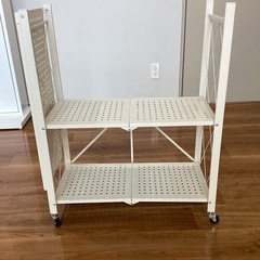 折りたたみ収納ラック【町田市再生家具】253573の画像