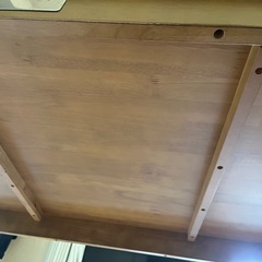  （受け渡し予定者決まりました）ダイニングテーブル120の画像