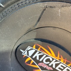 KICKER COMP 12インチウーファー+BOXの画像