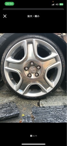 30プリウス　LEXUS sc430純正ホイール