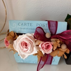 プリザーブドフラワー　アレンジの画像