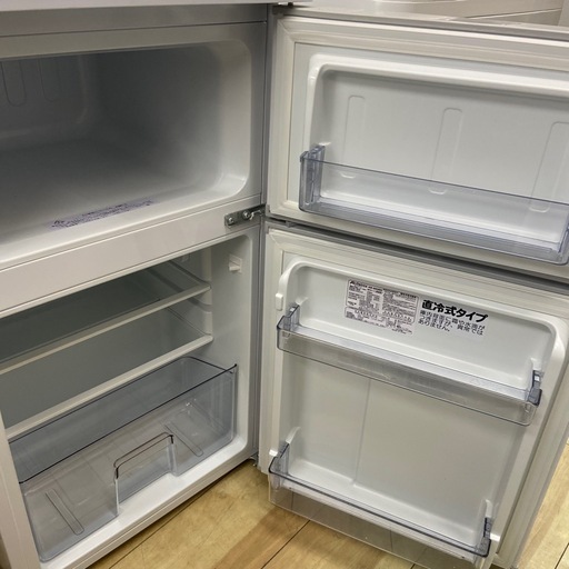 アビテラックス 90L 冷凍冷蔵庫【リサイクルフカツ岡崎倉庫店】260305YS-5