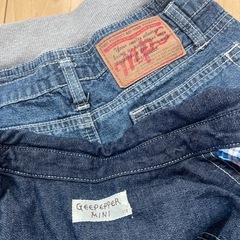 B-24 春秋　男児　デニム　上下　110の画像