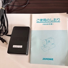 美品　
ジャノメミシン　使用回数3回ほどの画像