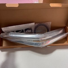 アルファード 30系 後期 フロントバンパー サイドガーニッシュ メッキ 外装 の画像