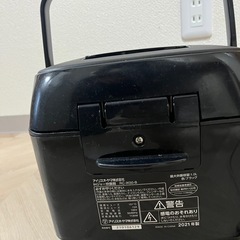 炊飯器　アイリスオーヤマ（2021年製）の画像