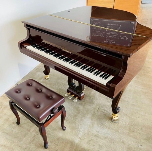 輸入グランドピアノ 美品 Wendl & Lung AG-151W 79万8千円 試奏可