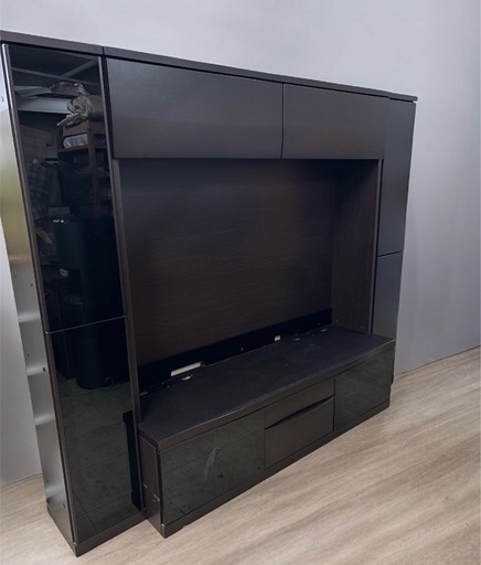 モーブル　壁面収納　テレビボード　３点セット