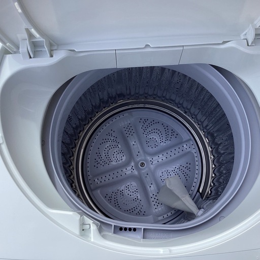 万代店　SHARP 洗濯機　ES-KS70W 21年製