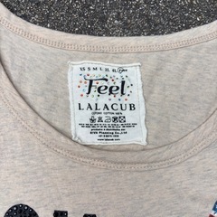 LALACUB ラインストーンtシャツの画像
