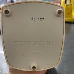 メトロノーム　NIKKO 日工　アイボリーの画像