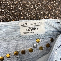 DIESEL LOWKY デニムパンツの画像