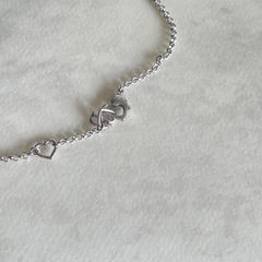 Dior ♥ シルバーネックレス ハートの画像