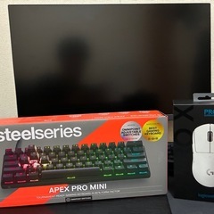 ゲーミングPCセットの画像