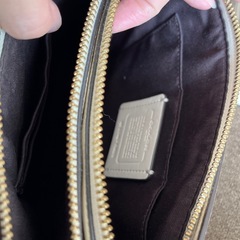 coach   ホワイトショルダーバッグの画像