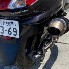 YAMAHAマジェスティSG20Jサタンマスク、ステッチシート、アップマフラー即乗り‼️の画像