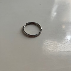 キーホルダーなど用に使う輪の画像
