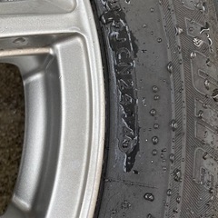 コンパクトカー  スタッドレス　タイヤホイールセットの画像