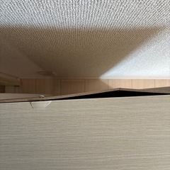 ニトリ ライトグレー 3段チェストの画像