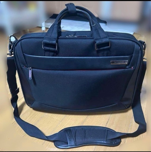 Samsonite ネイビー ビジネスバッグ