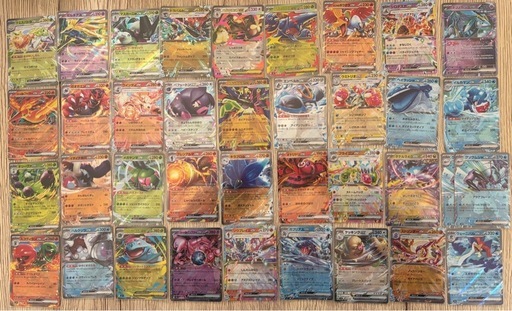 【２日限定！】ポケモンカード　ex rr 130種類以上　140枚　まとめ売り　ほぼ被りなし