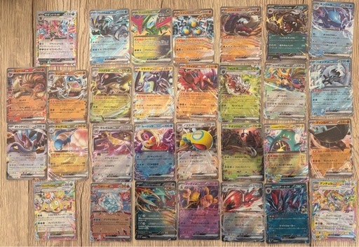 【２日限定！】ポケモンカード　ex rr 130種類以上　140枚　まとめ売り　ほぼ被りなし