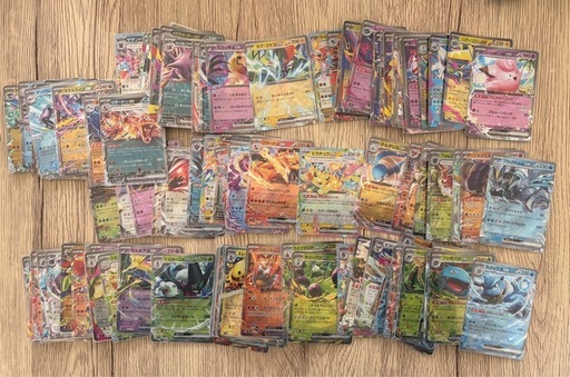 【２日限定！】ポケモンカード　ex rr 130種類以上　140枚　まとめ売り　ほぼ被りなし
