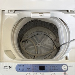 決まりました洗濯機5kg2017年製の画像