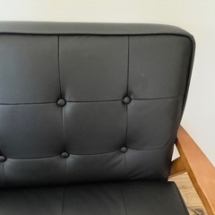 ニトリ 合皮　Nシールド　ソファの画像