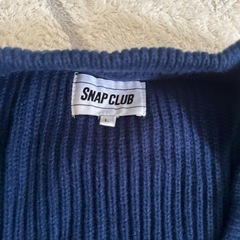 カーディガン スナップクラブ　Lの画像
