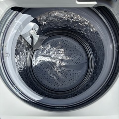 相場3万超 配達可 8kg 洗濯機 乾燥付き SHARP ES-PX8B
の画像