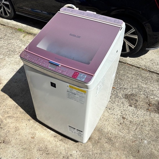 相場3万超 配達可 8kg 洗濯機 乾燥付き SHARP ES-PX8B
