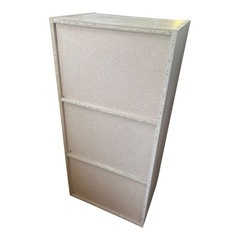 3段 カラーボックス 木製の画像