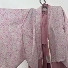 120〜130 ハンドメイド袴　女の子の画像