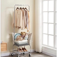 ランドリーワゴンラック【3/7（土）まで限定 】
の画像