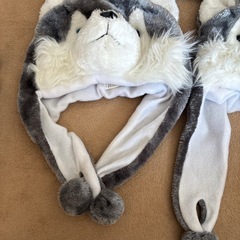 かわいい帽子3点セットの画像