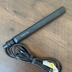 SALONIA　ヘアーアイロン　黒　300円の画像