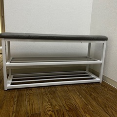シューズラック　ベンチの画像